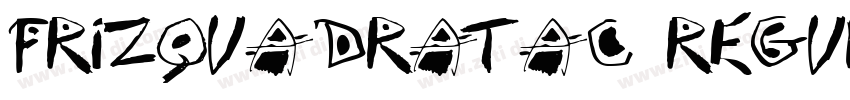 FrizQuadrataC Regula字体转换